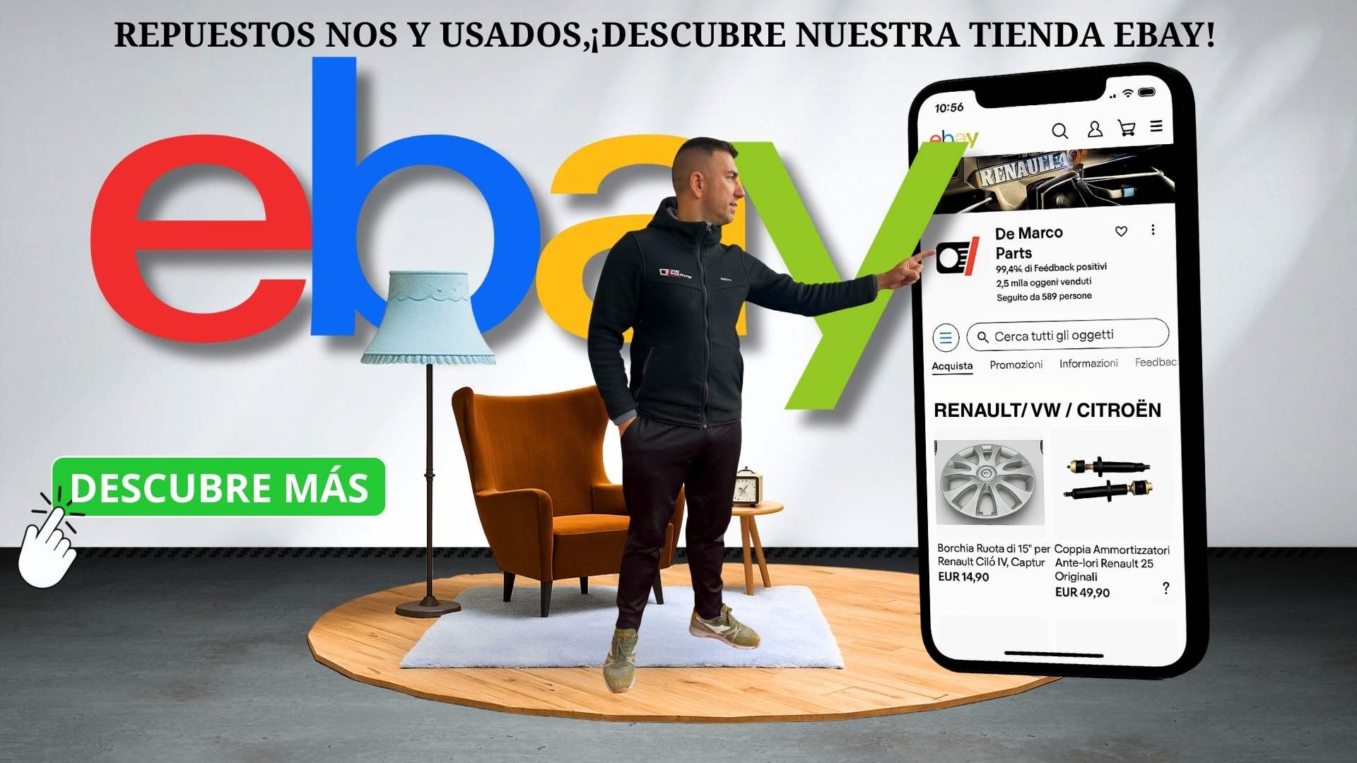 De Marco Parts piezas de recambio de segunda mano y renovadas